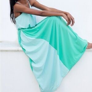 Judith March • Seafoam Racerback Maxi Dress